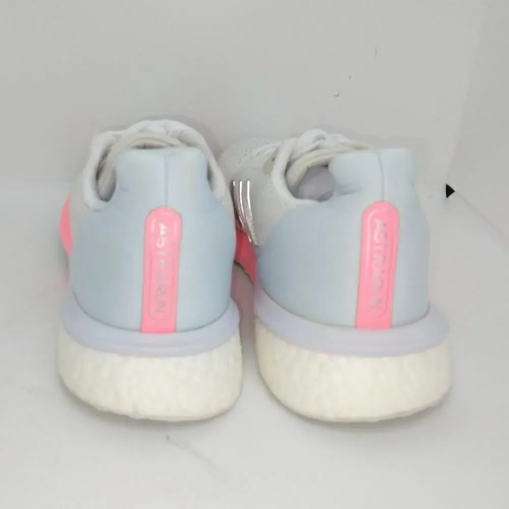 Adidas Astrorun Womens Pre-owned Light Gray & Pink Running Sneakers - sz. 7